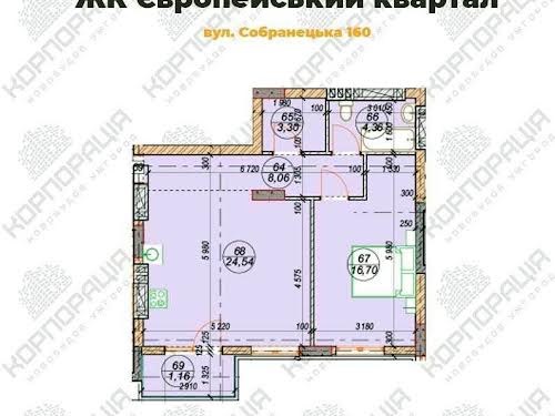 квартира по адресу Собранецкая ул., 160