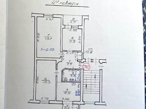 квартира по адресу Б. Хмельницького, 245