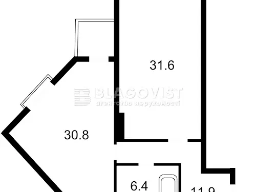 квартира по адресу Евгения Коновальца ул. (Щорса), 44а