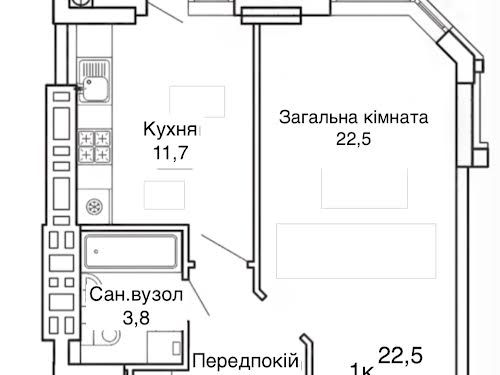 квартира за адресою Теплична вул., 44