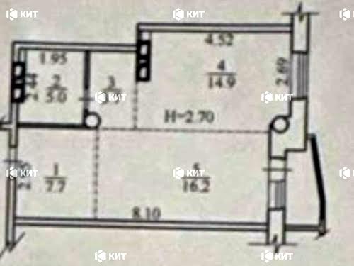 квартира за адресою Мирослава Мисли вул. (Цілиноградська), 58а
