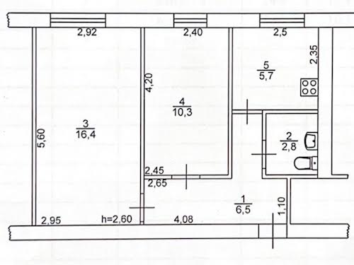 квартира по адресу 2-й Водопроводный пер., 4