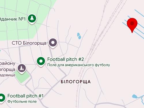 ділянка за адресою Білогорща вул.