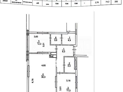 квартира по адресу Киев, Васильковская ул., 1