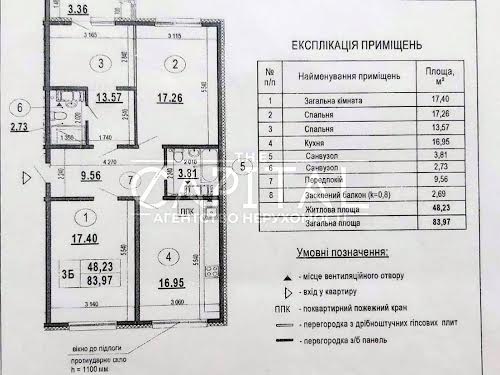 квартира по адресу Киев, Бориса Гмыри ул., 16