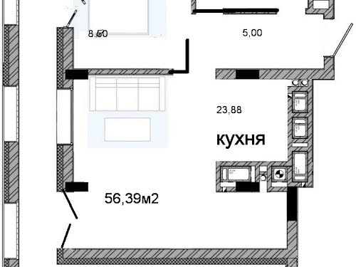 квартира за адресою Стрийська вул., 322