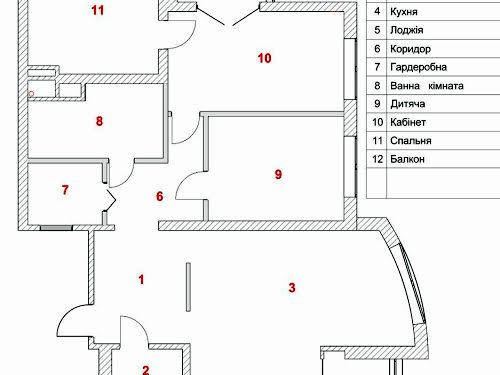 квартира по адресу Никольско-Слободская ул., 3А