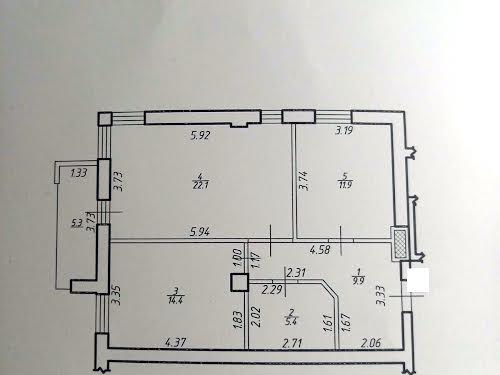 квартира по адресу Мазепы Гетьмана ул., 128 а