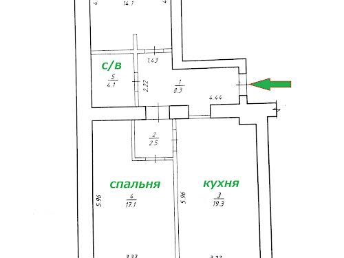 квартира за адресою Нижньосироватська вул., 10