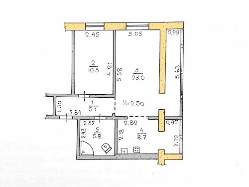 квартира за адресою Петра Дорошенка, 9