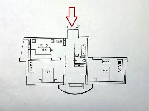 квартира за адресою Максимовича Михайла, 3Д