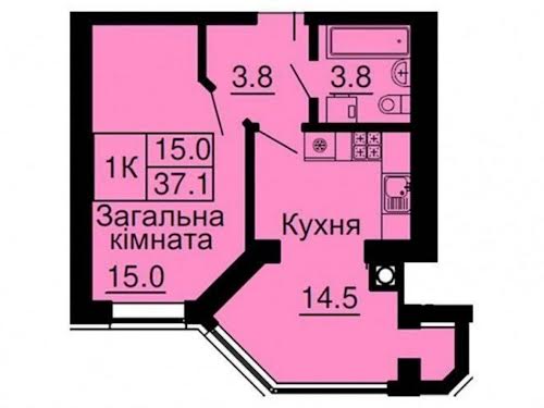 квартира за адресою Мартинова просп., 34