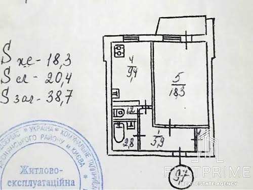 квартира за адресою Київ, Бикова Леоніда бульв., 5