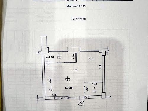 квартира по адресу Кучеревского просп., 1