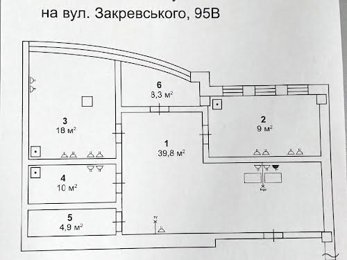 комерційна за адресою Київ, Закревського Миколи вул., 95в