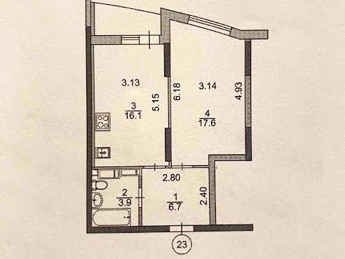 квартира по адресу Кибальчича Николая ул., 1-Г