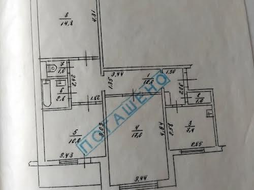 квартира за адресою Незалежності бульв. (50 років Жовтня), 15