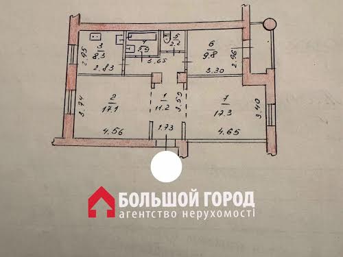 квартира за адресою Незалежної України вул. (40 років Радянської України), 64