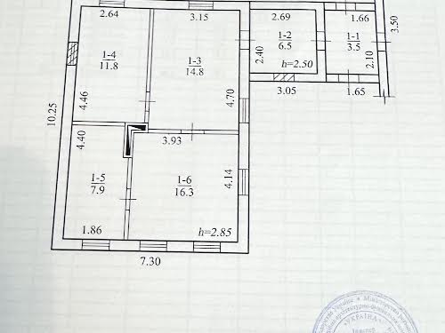 дом по адресу Центральна, 1 