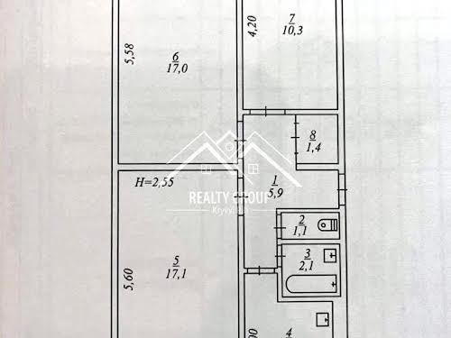 квартира за адресою Ватутіна вул., 68