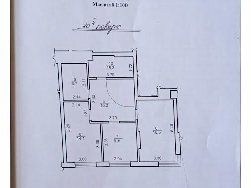 квартира по адресу Пимоненка Миколи ул., 7д