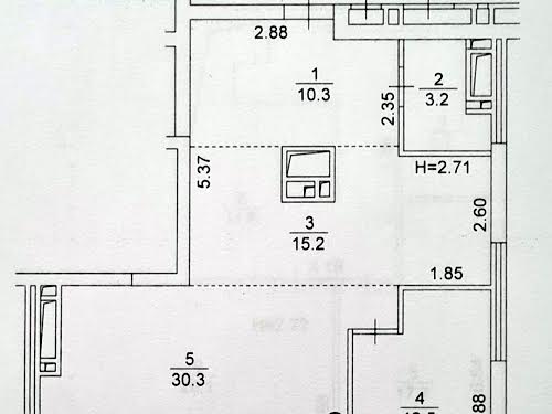 квартира за адресою Київ, Теліги Олени вул., 25