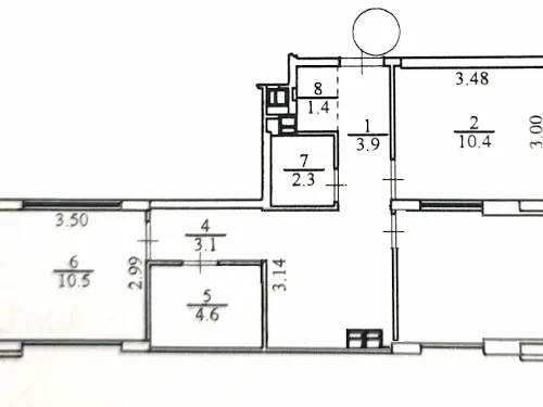 квартира за адресою Салютна вул., 2к7