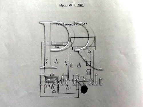 квартира по адресу Поліська ул., 10