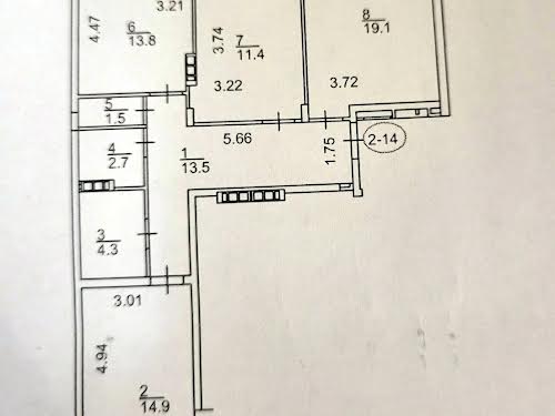 квартира по адресу Регенераторная ул., 4