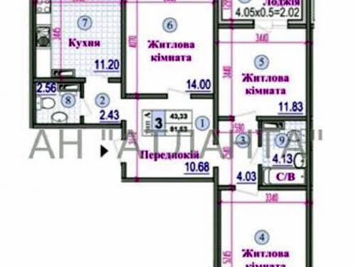 квартира по адресу Киев, Юлии Здановской ул. (Ломоносова), 36в