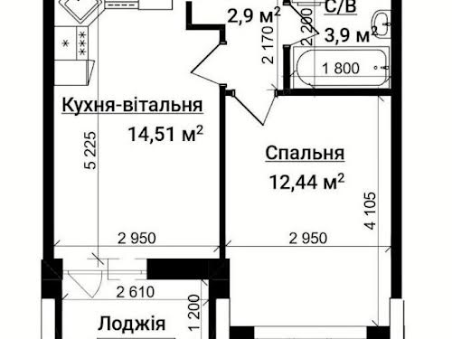 квартира по адресу Богдана Хмельницкого ул., 1