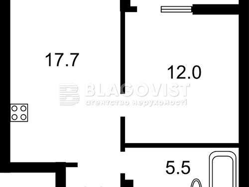 квартира за адресою Ґарета Джонса вул. (Сім'ї Хохлових), 12