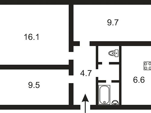 квартира по адресу Киев, Ветряные Горы ул., 6