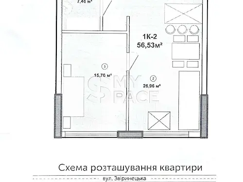 квартира за адресою Звіринецька вул., 72