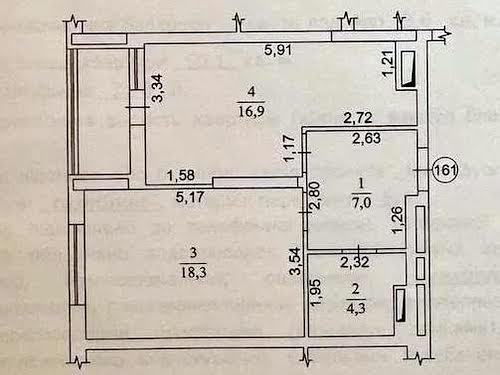 квартира по адресу Пчелки Елены ул., 3