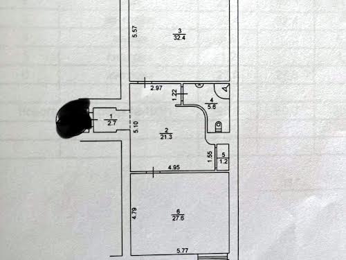 квартира за адресою Київ, Стадіонна вул., 6А