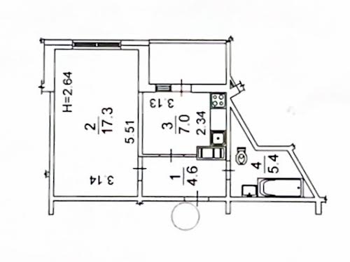 квартира по адресу Софии Русовой ул., 1