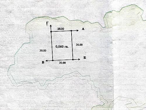 ділянка за адресою Центральная
