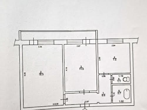 квартира по адресу Гайдай Зои ул., 3