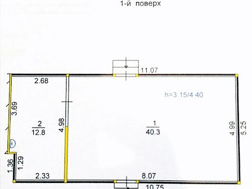 комерційна за адресою Вишнева вул., 1