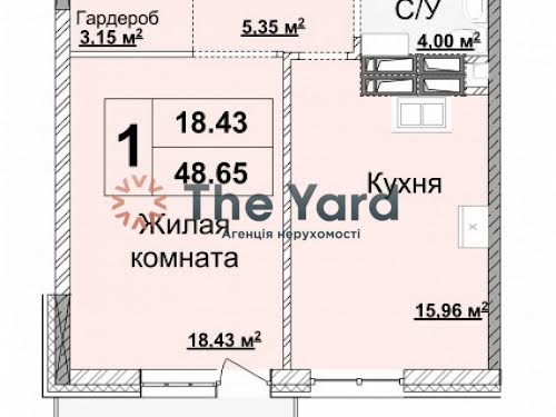 квартира за адресою Андрія Верхогляда вул. (Драгомирова), 15Б