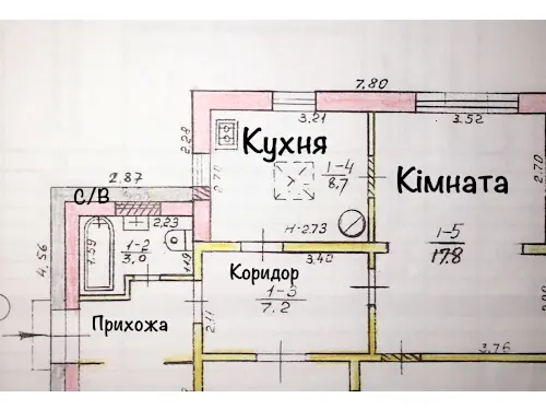 кімната за адресою Карпатська вул., 100