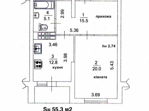 квартира за адресою Олевська вул., 5