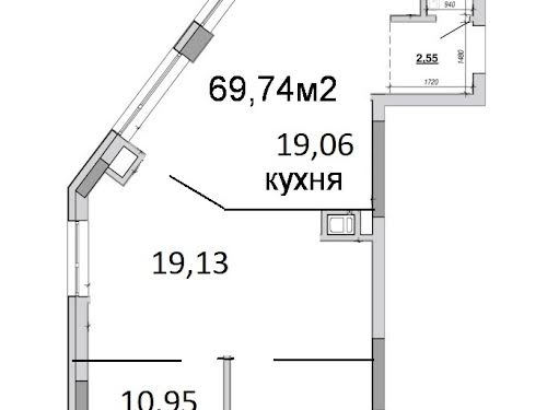 квартира по адресу Величковского ул., 7А