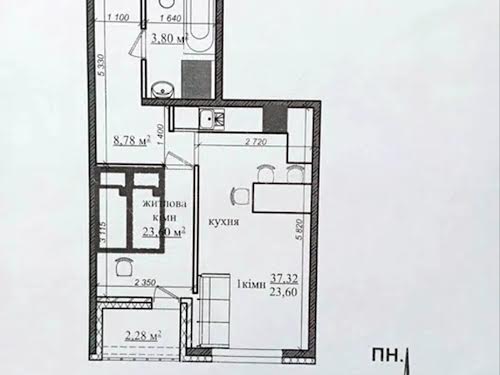 квартира по адресу Клавдиевская ул., 40Е