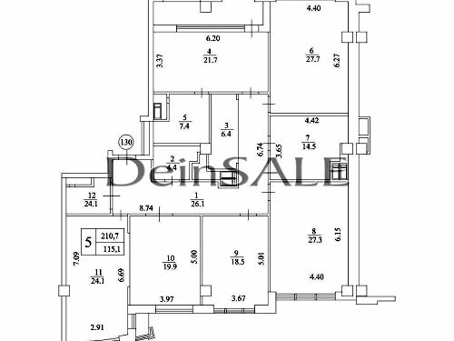 квартира за адресою Київ, Саперне Поле вул., 5 а