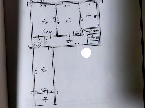 квартира за адресою Космонавтів вул., 80