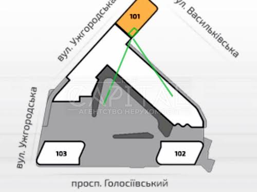 квартира по адресу Васильковская ул., 1