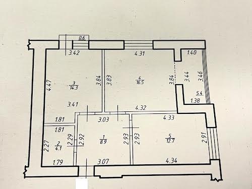 квартира за адресою Гетьмана Мазепи вул., 164