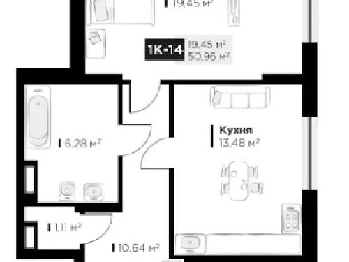 квартира по адресу Метрологическая ул., 13